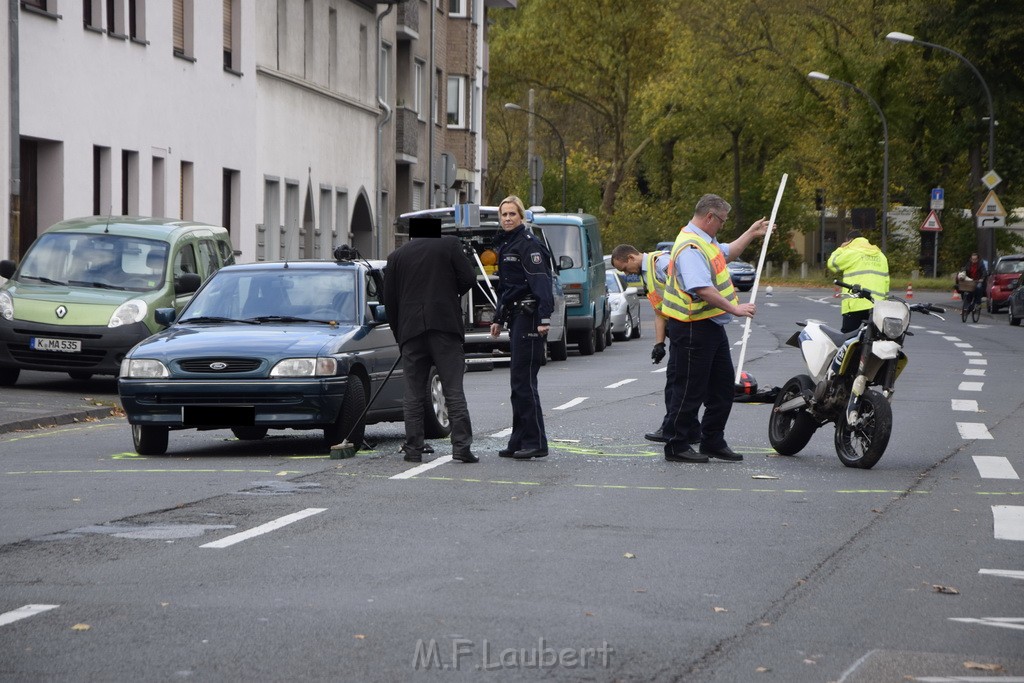 VU Krad PKW Koeln Duennwald Berlinerstr P097.JPG - Miklos Laubert